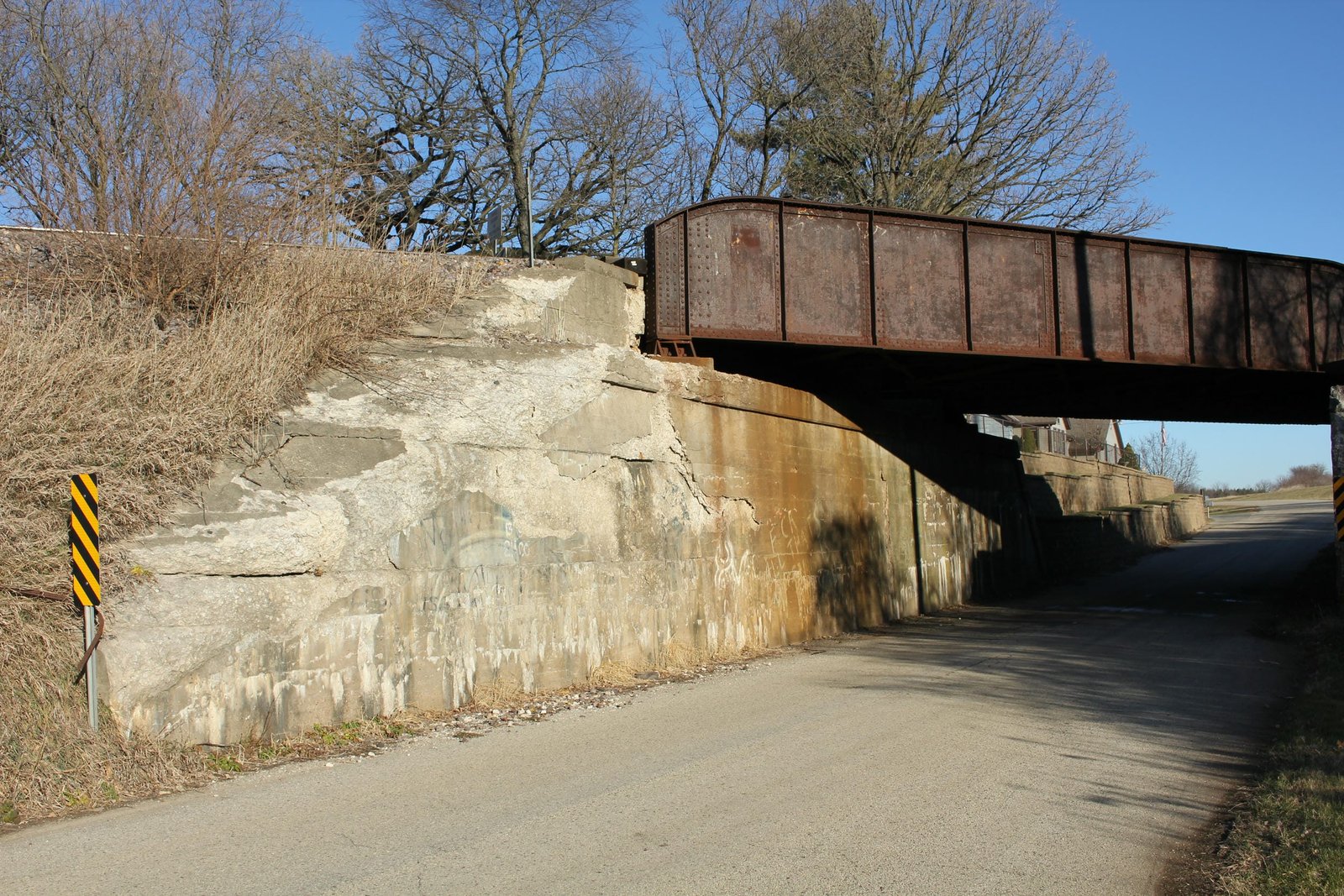 West abutment